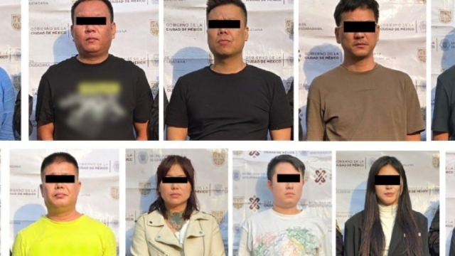Detienen a 11 chinos por narcomenudeo en alcaldía Cuauhtémoc