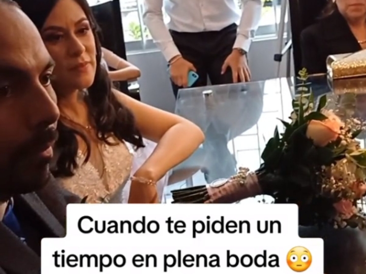 De &#039;Sí, acepto&#039; a &#039;necesito tiempo&#039;: Novia sorprende a todos