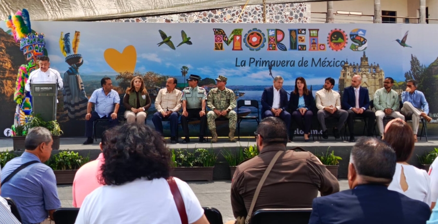 Encabeza gobernadora Margarita González Saravia banderazo de salida al 'Operativo Semana Santa'