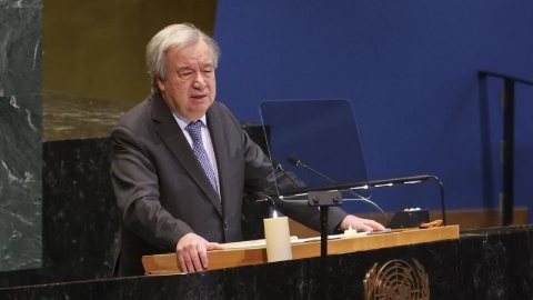 Guterres advierte que 2026 ser&aacute; un a&ntilde;o de caos y debilidad global
