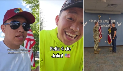 Tiktoker mexicano invita a migrantes a celebrar el 4 de julio: &#039;Este país también es nuestro&#039;