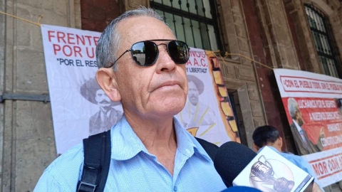 Francisco Radilla, representante del Colectivo Cuernavaca. 