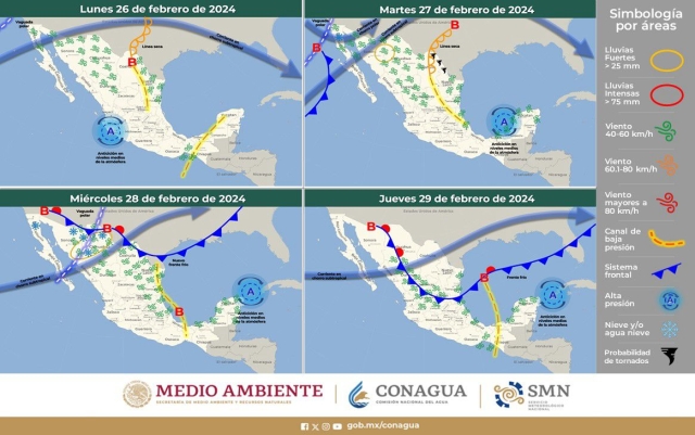 Se esperan temperaturas calurosas para últimos días de febrero