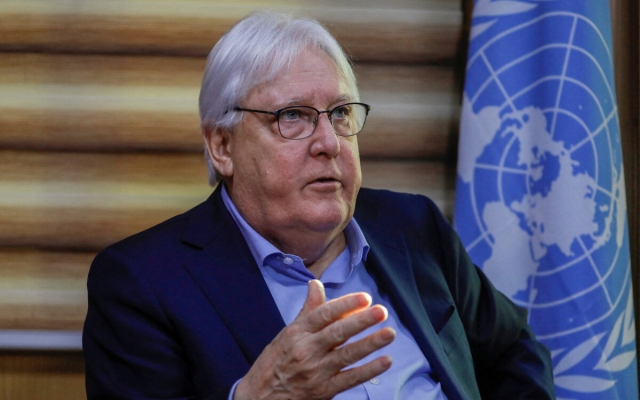 Martin Griffiths, jefe humanitario de la ONU.