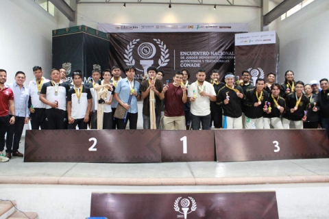 Jojutla fue sede de premiación de eventos de la Conade