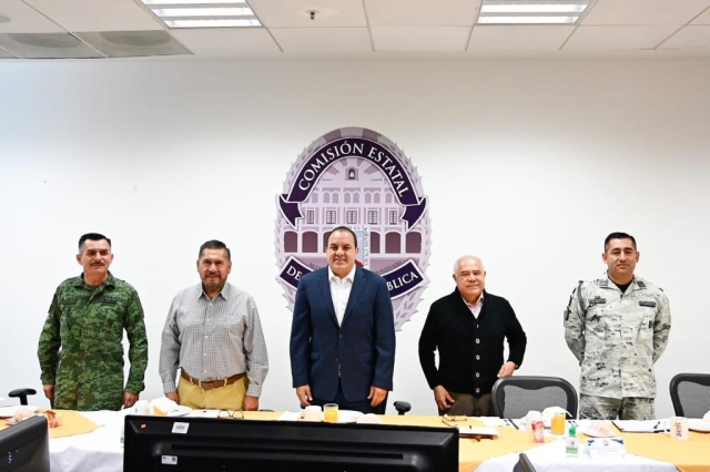 Trabajan instituciones en acciones alineadas a estrategia nacional de seguridad: Cuauhtémoc Blanco