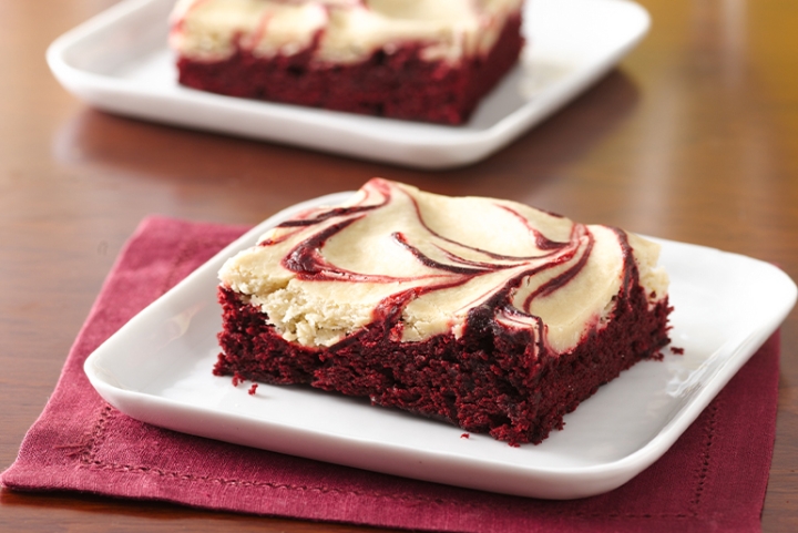 ¿Sin ideas para el 14 de febrero? Prepara unos deliciosos brownies de red velvet