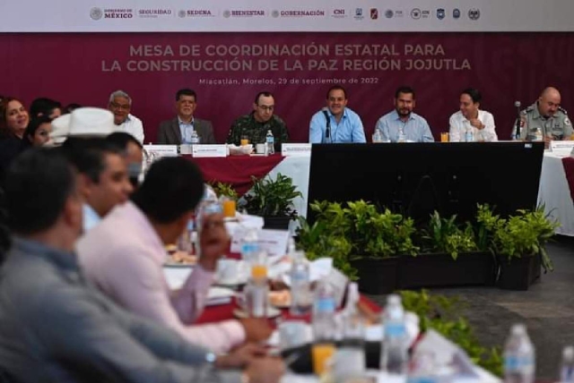 Durante la reunión se resaltó la importancia del trabajo coordinado entre las autoridades para inhibir la actividad delictiva.