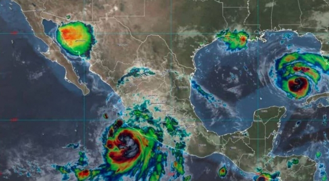 &quot;Nora&quot; se convierte en Huracán categoría 1.