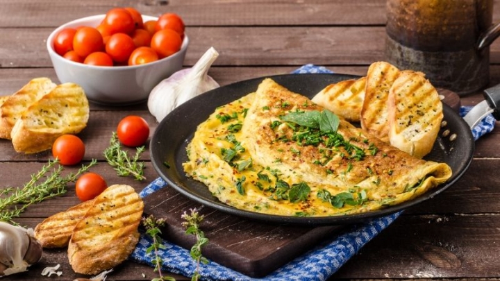 Omelette poblano, receta para tener un rico desayuno casero en familia