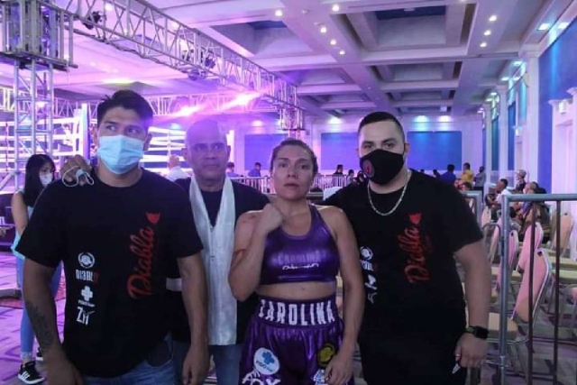 La pugilista morelense Carolina &quot;Diabla&quot; Contreras va por su décimo combate profesional; tiene un récord de ocho ganadas y un empate.