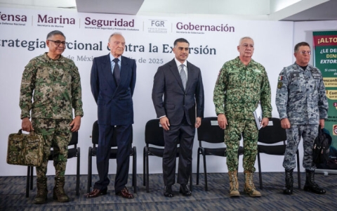 Presentan Estrategia Nacional contra la Extorsión en México