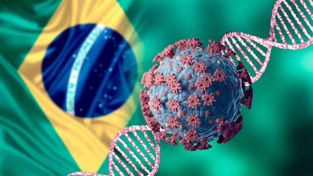 Variante P1 de COVID en Brasil está mutando y podría más peligrosa.