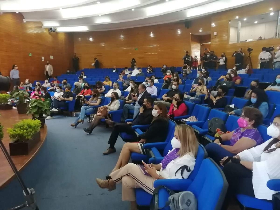 Imagen del jueves del foro realizado en el campus Chamilpa de la UAEM.