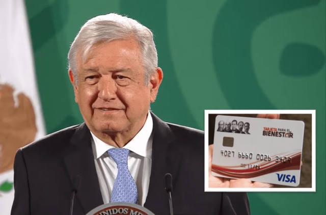 AMLO recibirá pensión de adulto mayor.