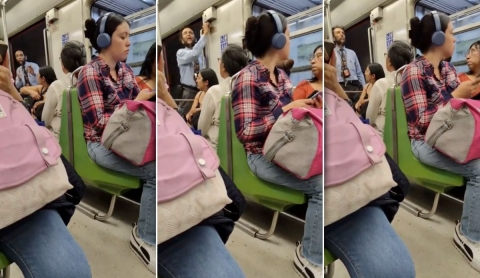 Operador del Metro CDMX se vuelve viral al dar protocolo a mujeres tras casos de pinchazos