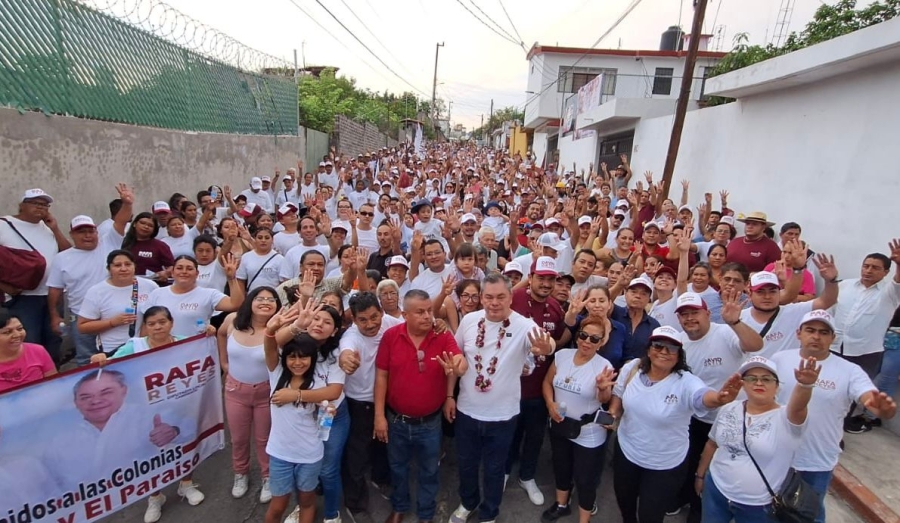 Ciudadanía de las colonias Apatlaco y Paraíso apoya a Rafael Reyes y a David Ortiz