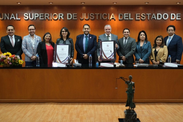 Recibe TSJ al doctor Jordi Ferrer Beltrán en conferencia magistral