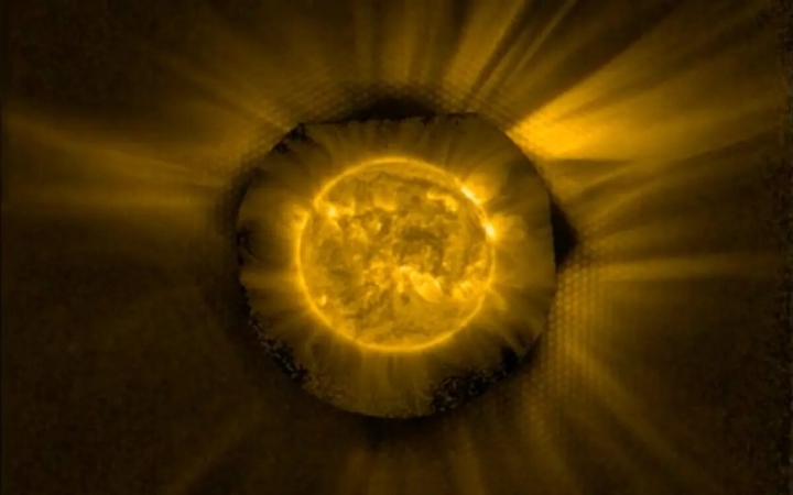 Satélite Solar Orbiter captura imágenes históricas de la atmósfera solar