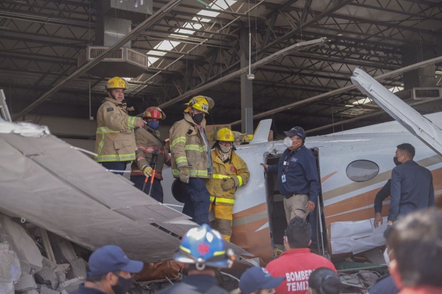 Informa CEPCM sobre accidente aéreo en colonia Azteca de Temixco