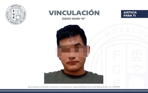 Diego Yahir &ldquo;N&rdquo; deber&aacute; llevar su proceso en prisi&oacute;n preventiva.