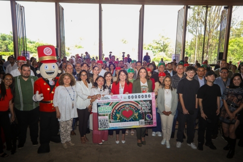 Presentan en Morelos Gran Sorteo Especial &#039;México con M de Migrante&#039;