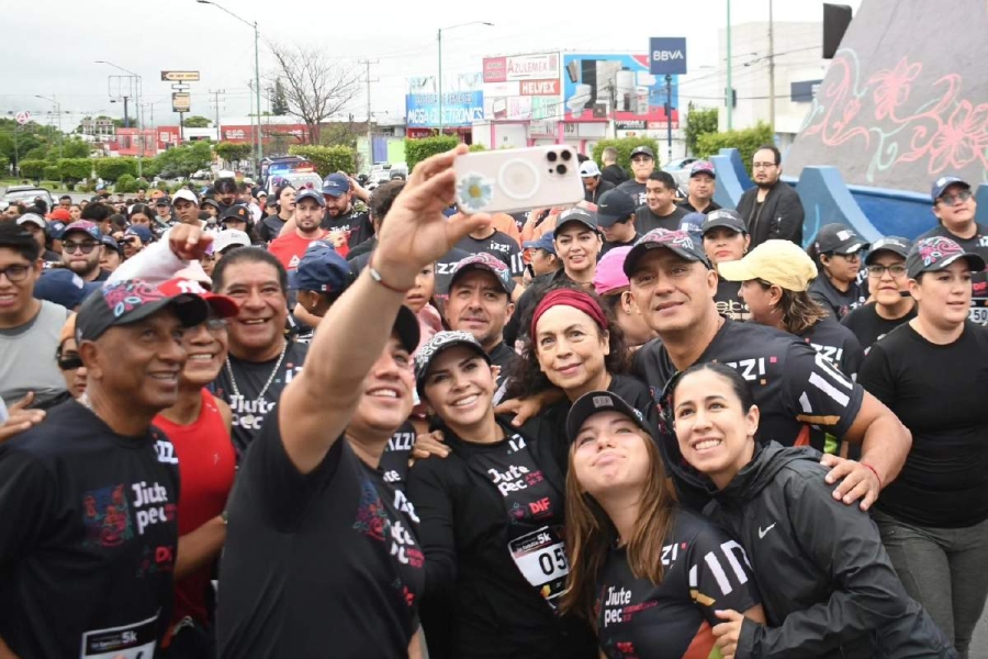 Realiza Jiutepec 1ra Carrera por la Familia 