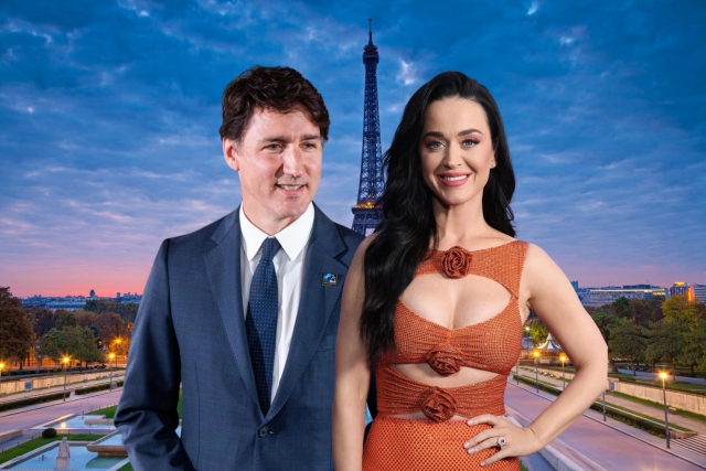 Katy Perry y Justin Trudeau hacen oficial su relación con una aparición pública en París