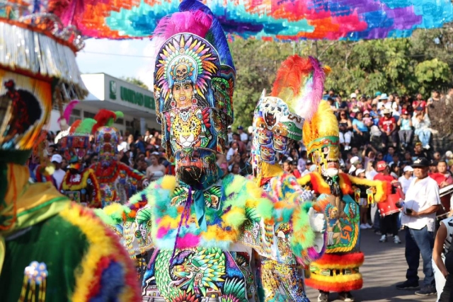 Con el 16&deg; Encuentro de Comparsas, inici&oacute; el Carnaval 2026 en Jiutepec. 