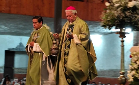 Pide presidente de la CEM a las diócesis en México unirse en oración por la paz