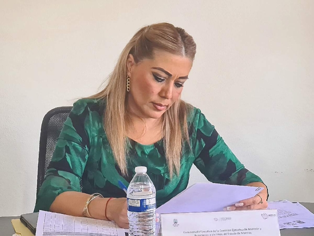 Penélope Picazo Hernández, titular de la comisión.