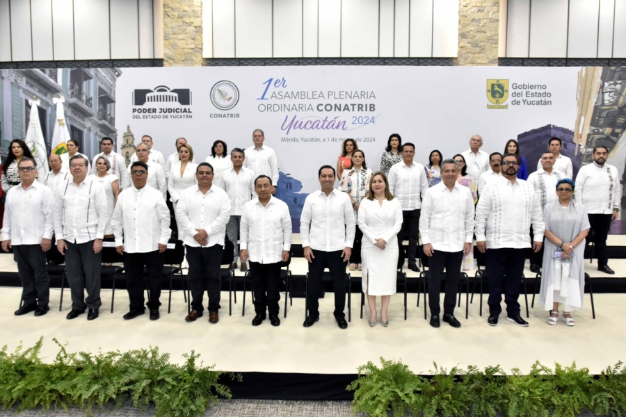 Participa presidente del TSJ en la primera asamblea plenaria 2024 de la Conatrib
