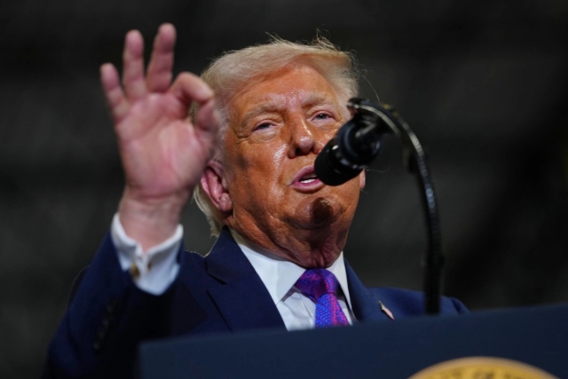 Trump asegura que detener programa nuclear iran&iacute; es m&aacute;s importante que el petr&oacute;leo