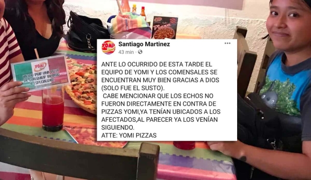 Asaltaron una pizzería en Cuautla