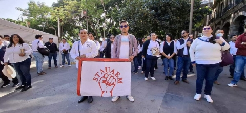 El STAUAEM señala violaciones al contrato colectivo. 