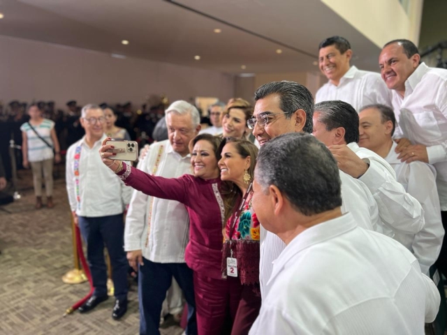 Reconoce y agradece Cuauhtémoc Blanco a López Obrador por apoyo a Morelos en la transformación del país