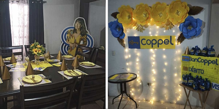 Festeja su cumpleaños con temática de tiendas Coppel