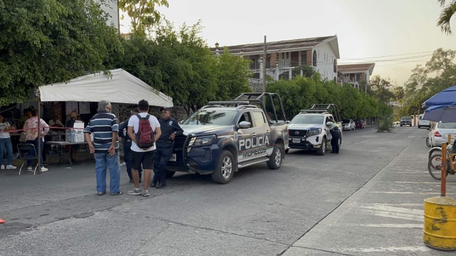 Durante esta jornada electoral se realizó un operativo de seguridad especial.