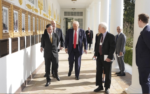 Trump y Petro dialogan sobre narcotr&aacute;fico y cooperaci&oacute;n bilateral en Casa Blanca