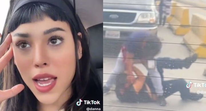 &#039;Vivimos una experiencia épica&#039;: Danna Paola graba pelea entre vendedores en Tijuana