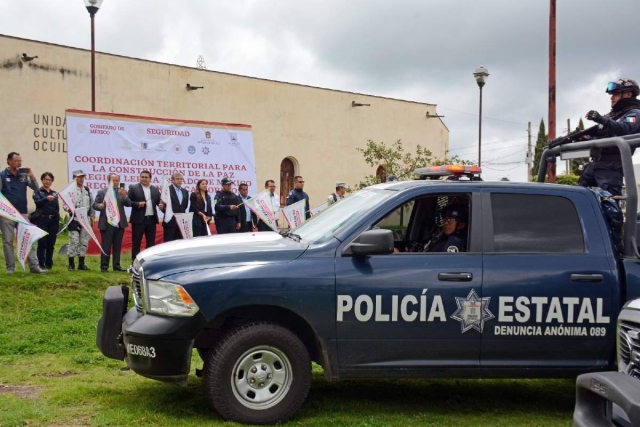 El presidente municipal de Cuernavaca participó en la Mesa de Coordinación Regional de Construcción de la Paz realizada en Ocuilan, Estado de México. 
