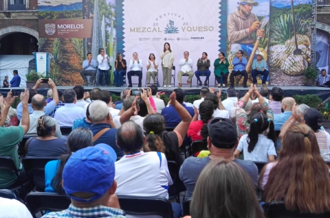 Inaugura gobernadora Margarita González Saravia &#039;Festival del Mezcal y del Queso 2025&#039;