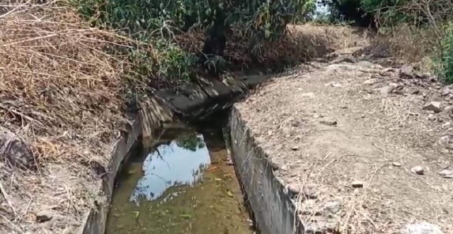 Durante la temporada de estiaje, la distribución del agua se complica para los productores agrícolas.