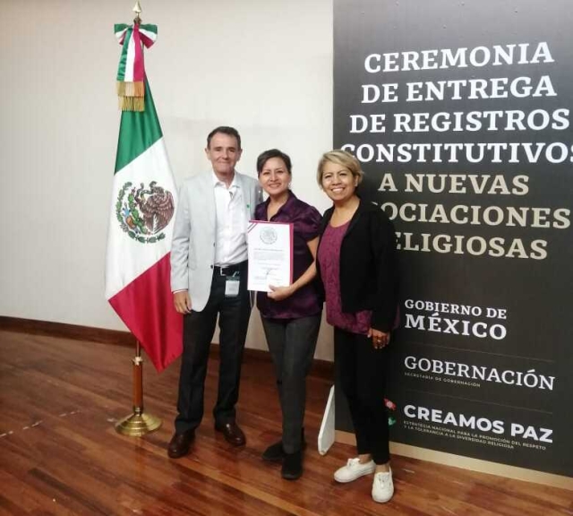 Recibe Gobierno de Morelos cinco registros constitutivos de nuevas asociaciones religiosas