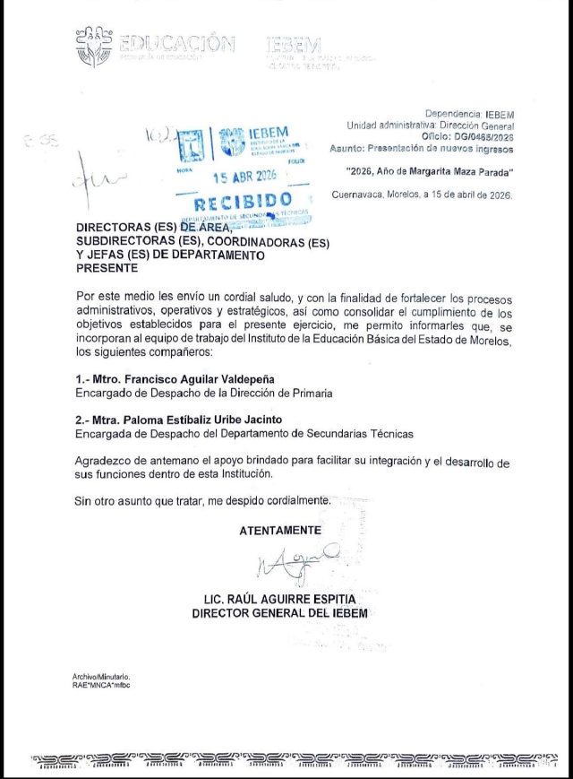 Confirman cambios en el IEBEM 