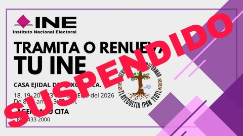 Suspende INE m&oacute;dulos itinerantes en surponiente por seguridad