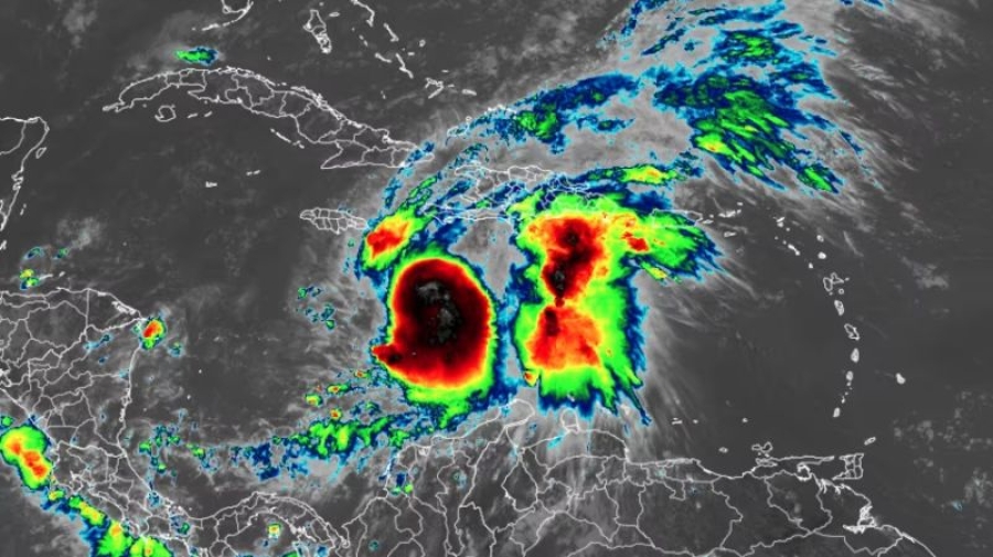 Tormenta tropical Melissa avanza por el Caribe y podría convertirse en huracán