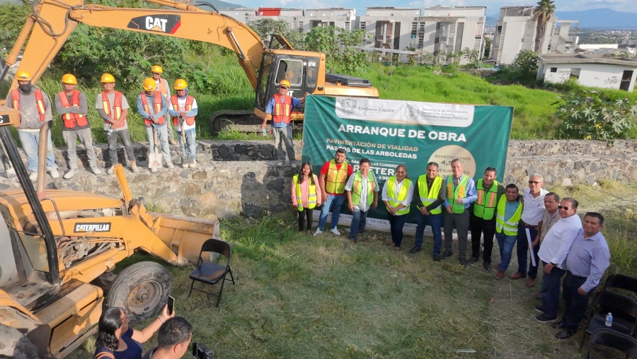 Gestión de Santos Tavarez transformará la vialidad en Emiliano Zapata