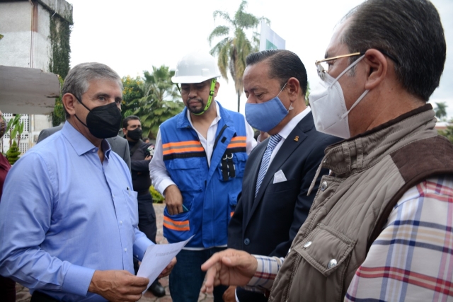 Coordinación insterinstitucional en Cuernavaca para descartar daños tras sismo de magnitud 7.7