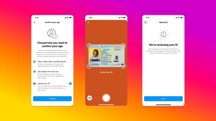 Instagram pedirá escaneo del rostro para verificar la edad